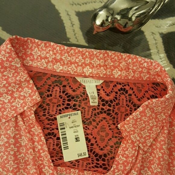Aeropostale Shirt Size L  - Picture 2 of 3